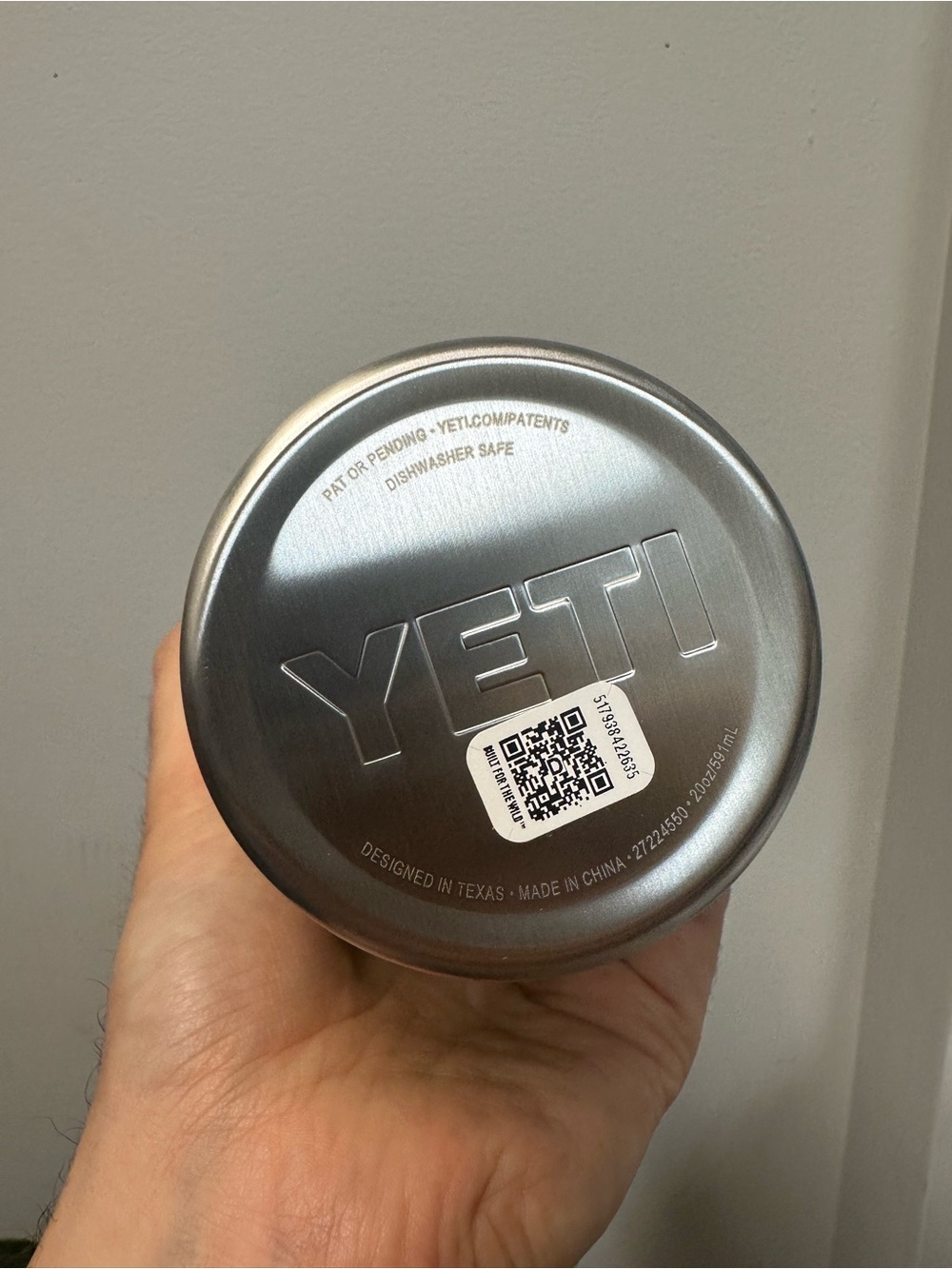 Yeti 20oz chartreuse tumbler - Picture 6 of 6